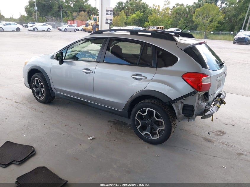 Vin: jf2gpasc8f8267955, lot: 43717671, subaru xv crosstrek 2.0i limited 20153
