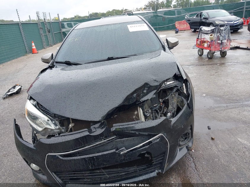 2015 Toyota Corolla S Plus VIN: 2T1BURHE5FC347744 Lot: 43223155