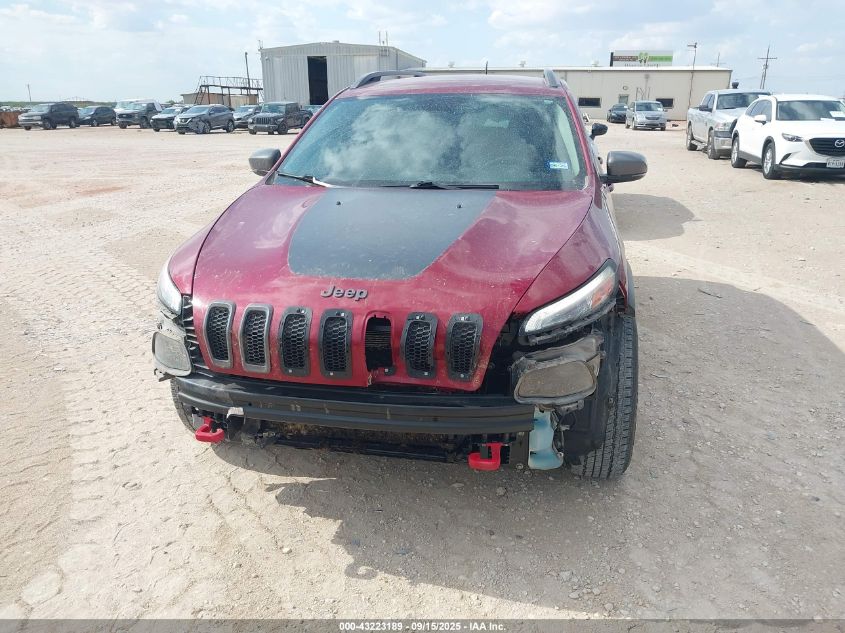 2016 Jeep Cherokee Trailhawk VIN: 1C4PJMBS3GW163590 Lot: 43223189