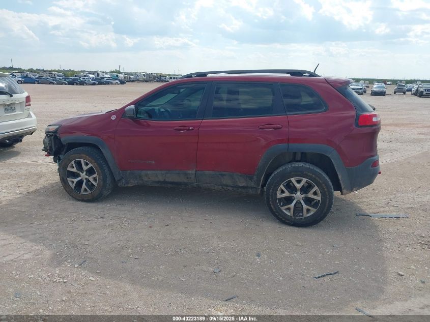 2016 Jeep Cherokee Trailhawk VIN: 1C4PJMBS3GW163590 Lot: 43223189