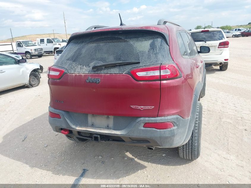 2016 Jeep Cherokee Trailhawk VIN: 1C4PJMBS3GW163590 Lot: 43223189