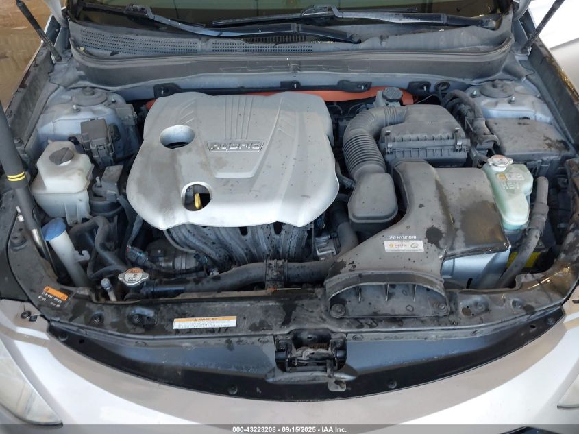 2013 Hyundai Sonata Hybrid Limited VIN: KMHEC4A45DA079554 Lot: 43223208