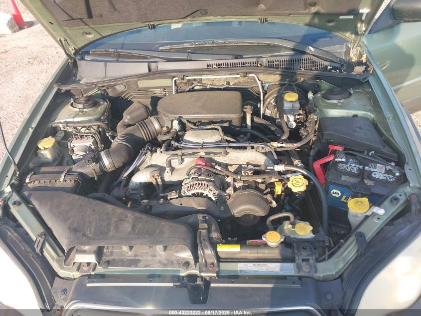 2006 Subaru Outback 2.5I VIN: 4S4BP61CX67348528 Lot: 43223222