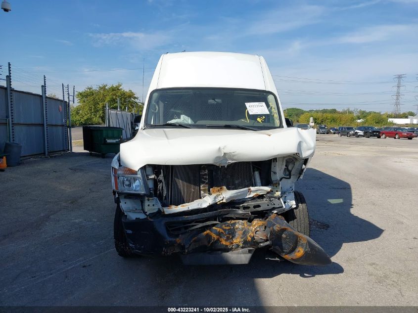 2019 Nissan Nv Cargo Nv2500 Hd Sv V8 VIN: 1N6AF0LY9KN807060 Lot: 43223241