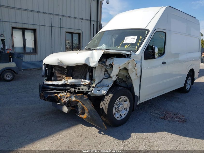 2019 Nissan Nv Cargo Nv2500 Hd Sv V8 VIN: 1N6AF0LY9KN807060 Lot: 43223241
