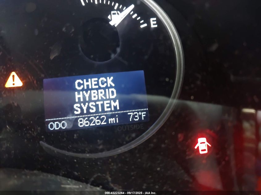 2012 Lexus Ct 200H Premium VIN: JTHKD5BH2C2075304 Lot: 43223264