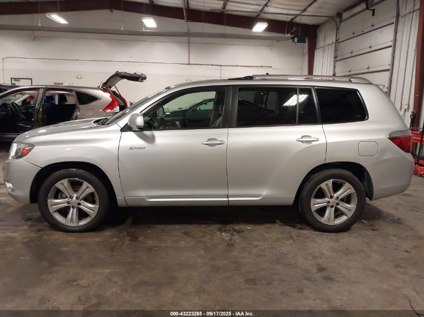 2008 Toyota Highlander Sport VIN: JTEDS43A482022389 Lot: 43223265