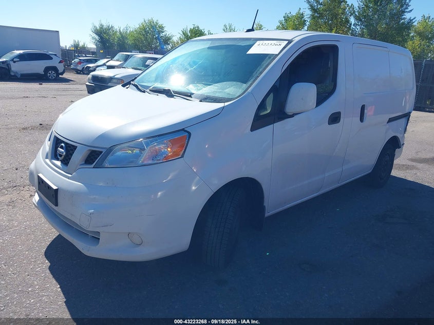 2021 Nissan Nv200 Cargo Sv Xtronic Cvt white van gasoline 3N6CM0KN7MK694336 photo #3