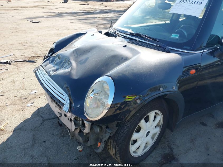 2004 Mini Cooper VIN: WMWRC33444TJ60267 Lot: 43223319