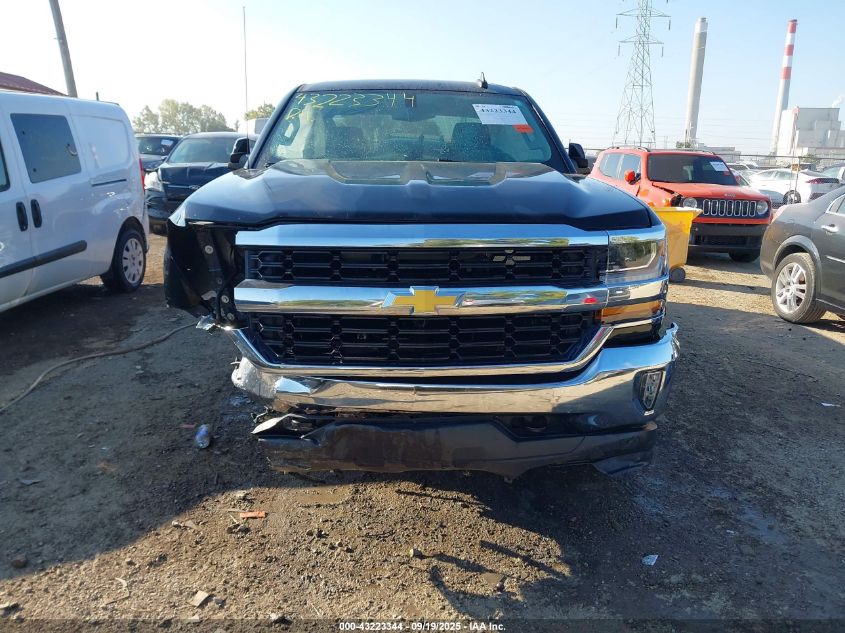 2018 Chevrolet Silverado 1500 1Lt VIN: 3GCUKREC2JG551711 Lot: 43223344