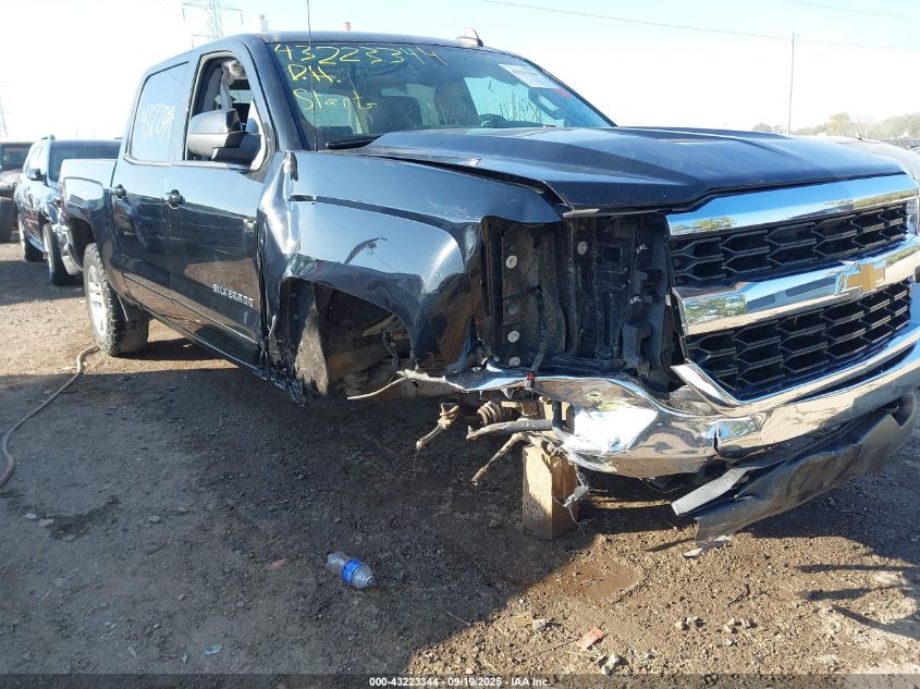 2018 Chevrolet Silverado 1500 1Lt VIN: 3GCUKREC2JG551711 Lot: 43223344