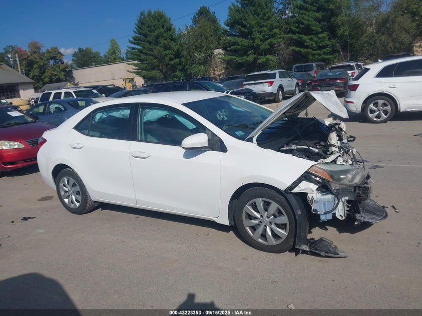 2016 TOYOTA COROLLA LE - 2T1BURHE0GC513721