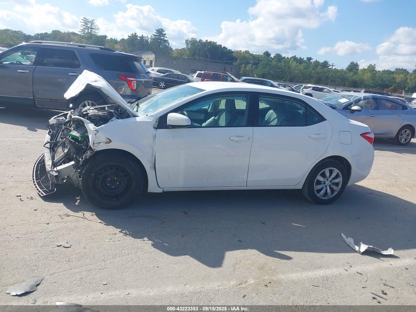 2016 TOYOTA COROLLA LE - 2T1BURHE0GC513721