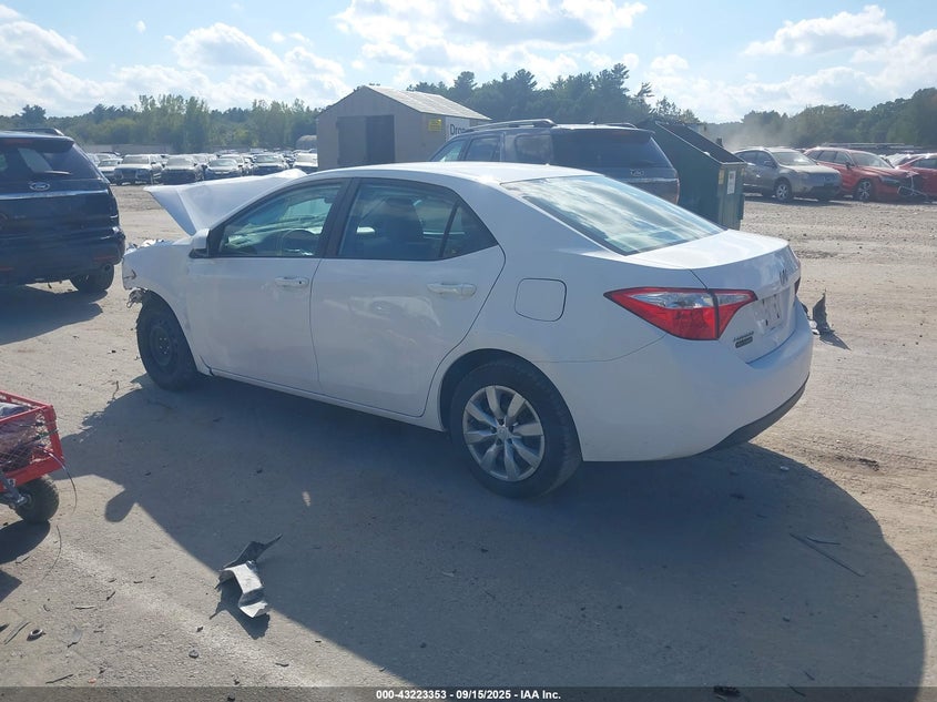 2016 TOYOTA COROLLA LE - 2T1BURHE0GC513721