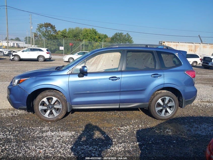 2018 Subaru Forester 2.5I Premium VIN: JF2SJAGC2JH483474 Lot: 43223362
