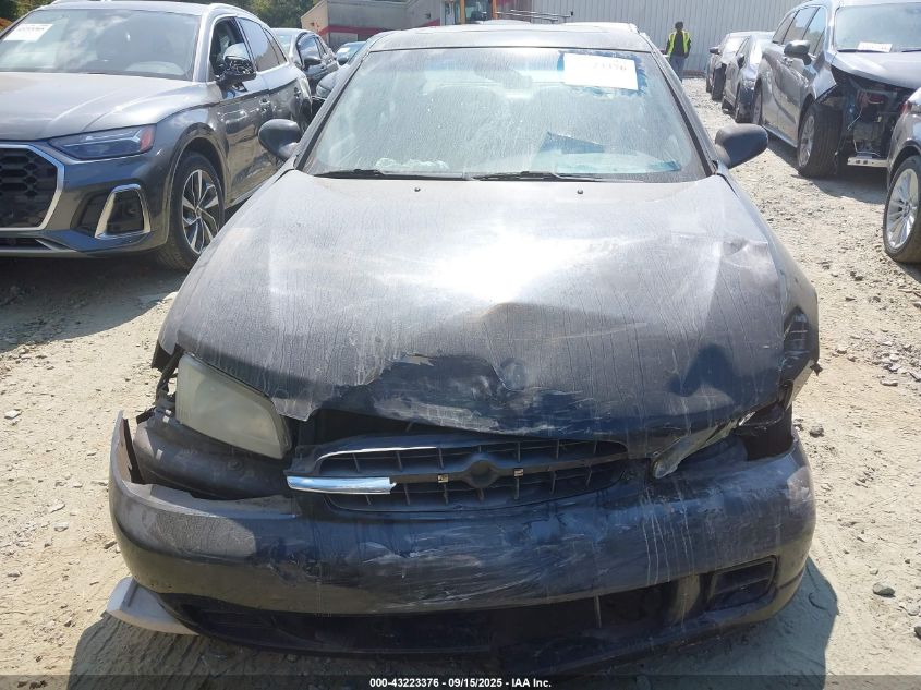 1998 Nissan Altima Gle/Gxe/Se/Xe VIN: 1N4DL01D3WC126957 Lot: 43223376