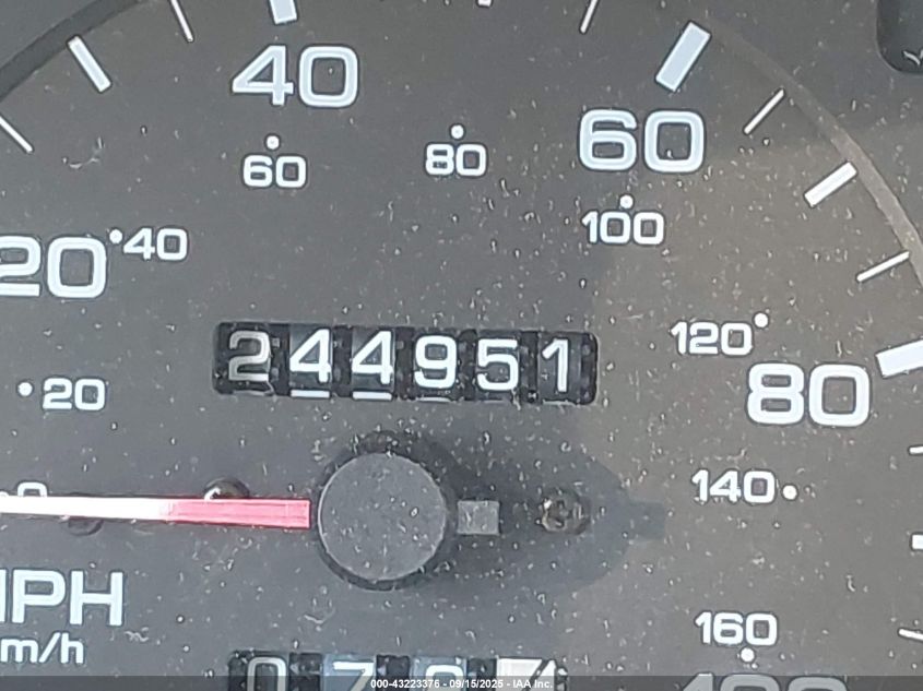 1998 Nissan Altima Gle/Gxe/Se/Xe VIN: 1N4DL01D3WC126957 Lot: 43223376