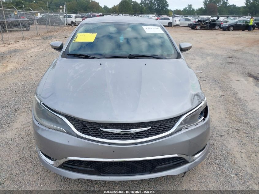2015 Chrysler 200 C VIN: 1C3CCCCB2FN500969 Lot: 43223386