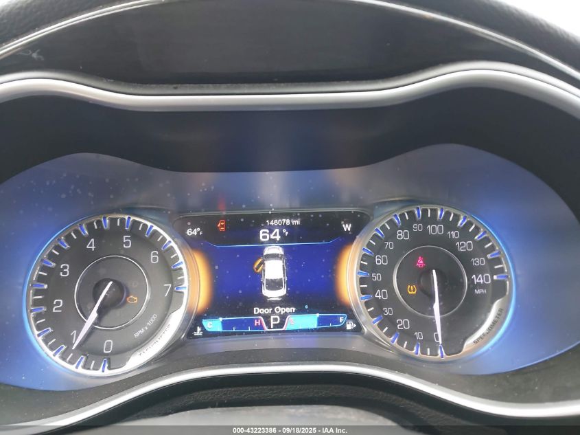 2015 Chrysler 200 C VIN: 1C3CCCCB2FN500969 Lot: 43223386