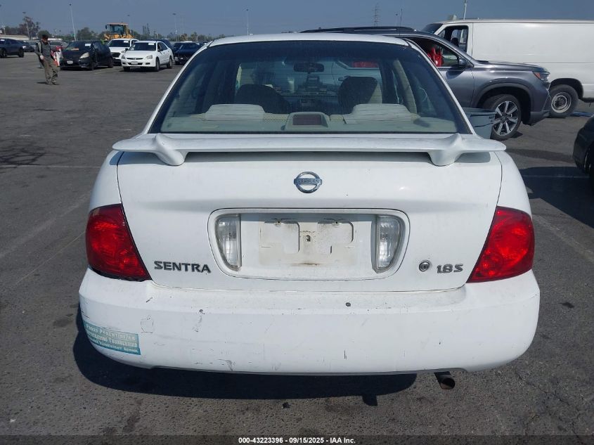2004 Nissan Sentra 1.8S VIN: 3N1CB51D24L480625 Lot: 43223396
