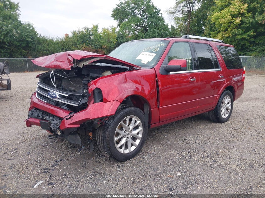 Vin: 1fmju2at2fef41748, lot: 43717924, ford expedition limited 20152