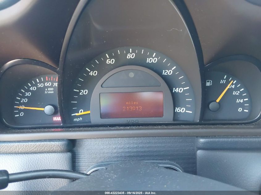 2002 Mercedes-Benz C 230 VIN: WDBRN47J62A327691 Lot: 43223435