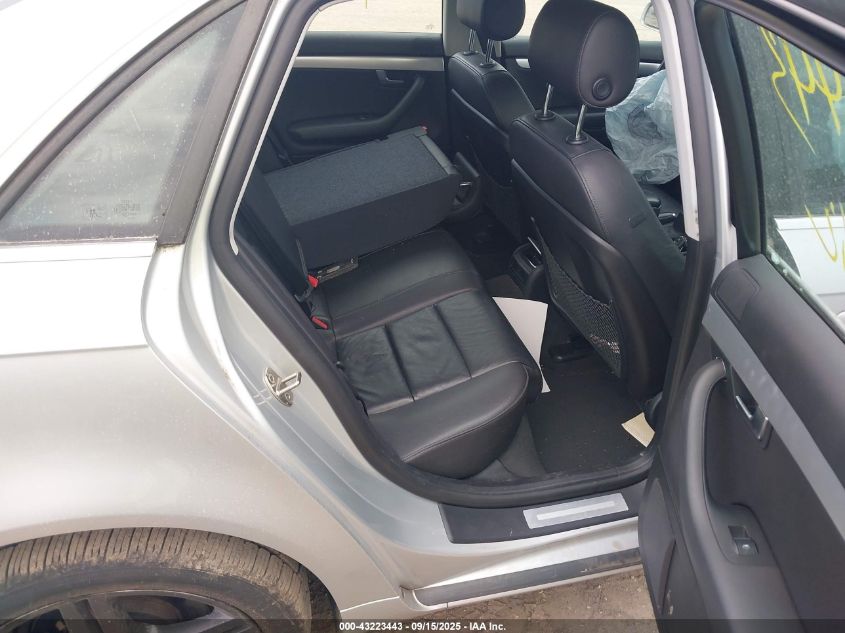 2006 Audi A4 2.0T VIN: WAUDF78E96A278176 Lot: 43223443