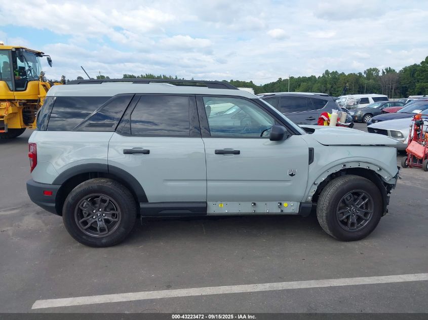 2022 Ford Bronco Sport Big Bend VIN: 3FMCR9B63NRE33548 Lot: 43223472