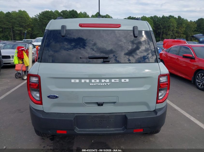 2022 Ford Bronco Sport Big Bend VIN: 3FMCR9B63NRE33548 Lot: 43223472