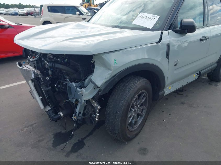 2022 Ford Bronco Sport Big Bend VIN: 3FMCR9B63NRE33548 Lot: 43223472