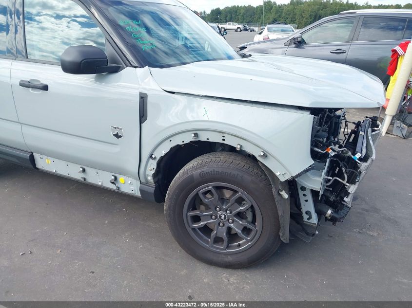 2022 Ford Bronco Sport Big Bend VIN: 3FMCR9B63NRE33548 Lot: 43223472