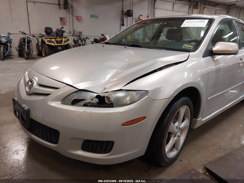 2008 Mazda Mazda6 I Sport Ve VIN: 1YVHP80C085M18994 Lot: 43223498