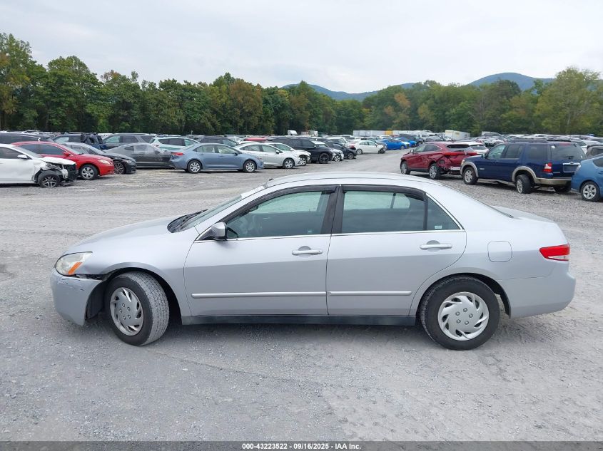 2004 Honda Accord 2.4 Lx VIN: 1HGCM56384A031952 Lot: 43223522