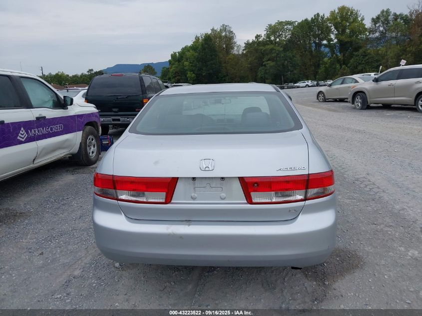 2004 Honda Accord 2.4 Lx VIN: 1HGCM56384A031952 Lot: 43223522