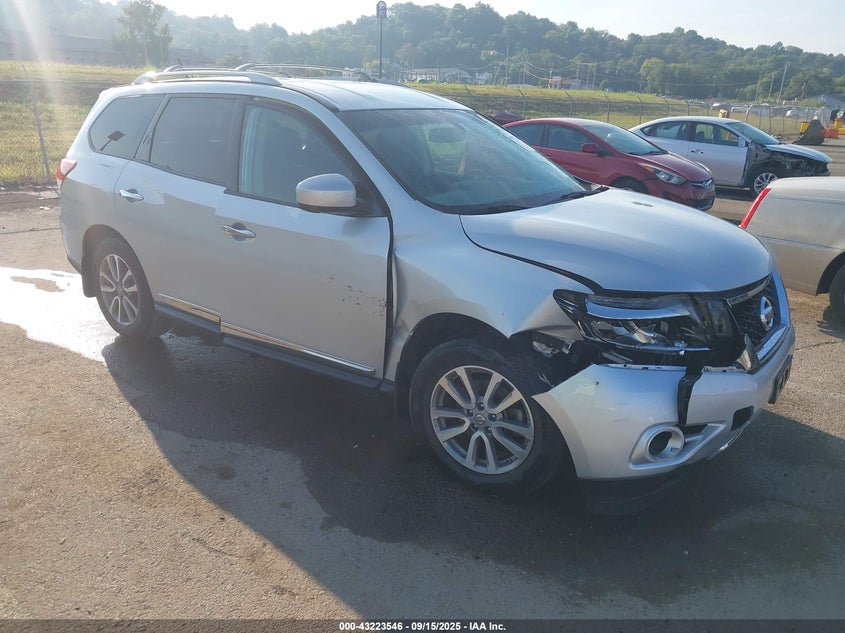 5N1AR2MN8FC699750 2015 Nissan Pathfinder Sl auction photo 1
