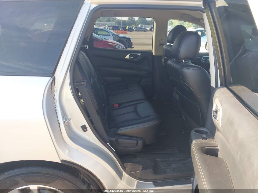 2015 Nissan Pathfinder Sl VIN: 5N1AR2MN8FC699750 Lot: 43223546