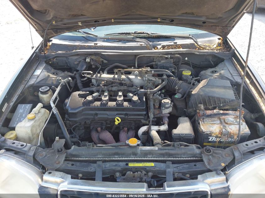 2000 Nissan Sentra Gxe/Xe VIN: 3N1CB51D3YL316998 Lot: 43223554