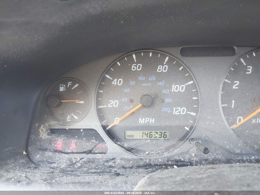 2000 Nissan Sentra Gxe/Xe VIN: 3N1CB51D3YL316998 Lot: 43223554