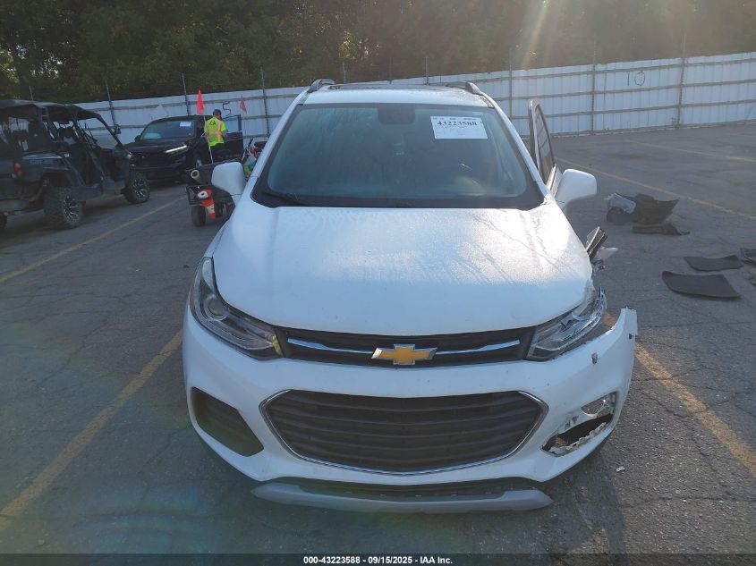 2019 Chevrolet Trax Lt VIN: 3GNCJLSB8KL333778 Lot: 43223588