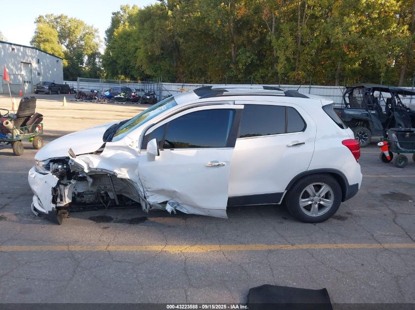 2019 Chevrolet Trax Lt VIN: 3GNCJLSB8KL333778 Lot: 43223588