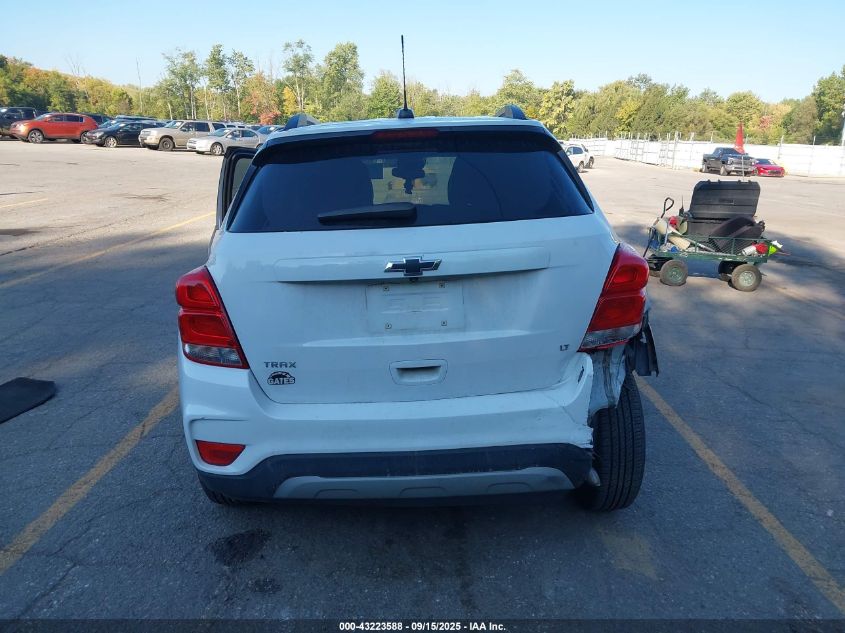 2019 Chevrolet Trax Lt VIN: 3GNCJLSB8KL333778 Lot: 43223588