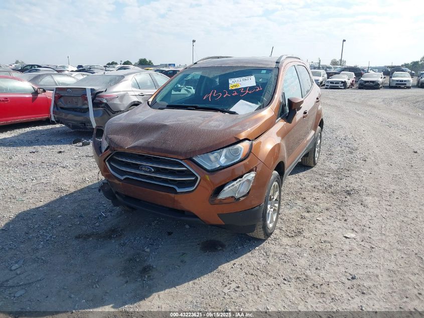 2018 Ford Ecosport Se VIN: MAJ6P1UL0JC225251 Lot: 43223621