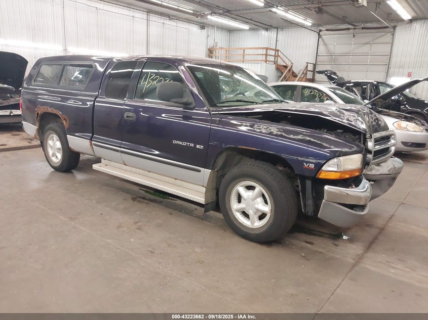 1998 Dodge Dakota Slt/Sport purple pickup gasoline 1B7GL22Y6WS625035 photo #1