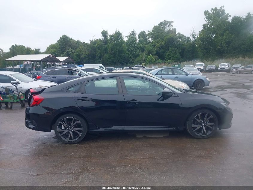 2019 Honda Civic Sport VIN: 2HGFC2F8XKH504582 Lot: 43223669