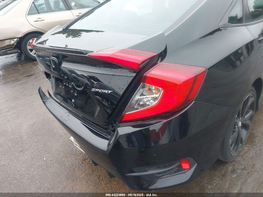 2019 Honda Civic Sport VIN: 2HGFC2F8XKH504582 Lot: 43223669