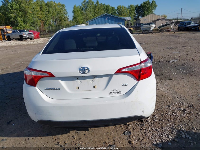 2014 Toyota Corolla Le Plus VIN: 2T1BURHE2EC158113 Lot: 43223674