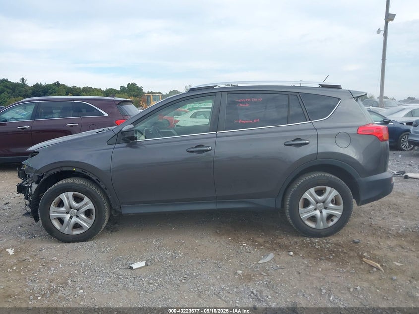 2013 TOYOTA RAV4 LE - JTMBFREV9D5002208