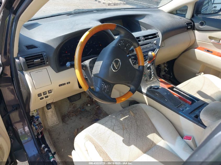 2010 Lexus Rx 350 VIN: 2T2ZK1BA1AC035596 Lot: 43223725