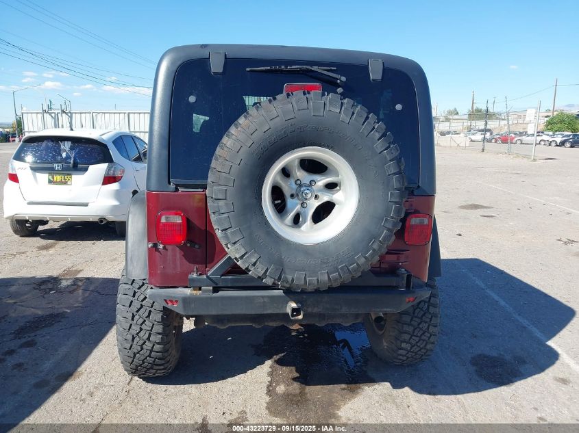 2004 Jeep Wrangler Rubicon VIN: 1J4FA69S84P718921 Lot: 43223729