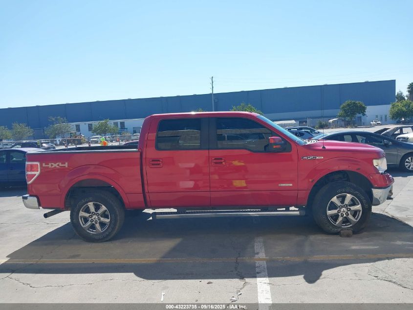 2012 Ford F-150 Lariat VIN: 1FTFW1ET1CFA39926 Lot: 43223735